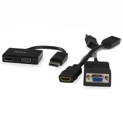 Travel A/V Adapter: DP to VGA/HDMI - Achat / Vente sur grosbill-pro.com - 3