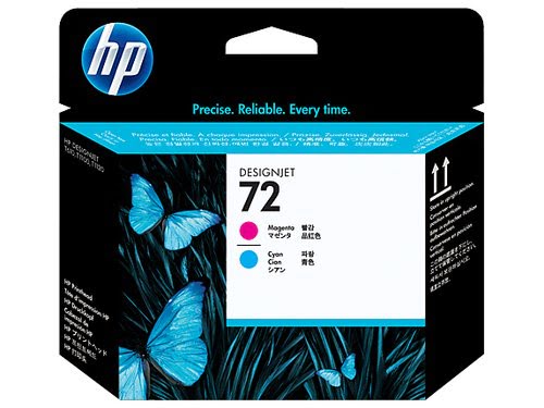 Grosbill Accessoire imprimante HP HP No72 Magenta and Cyan Printhead