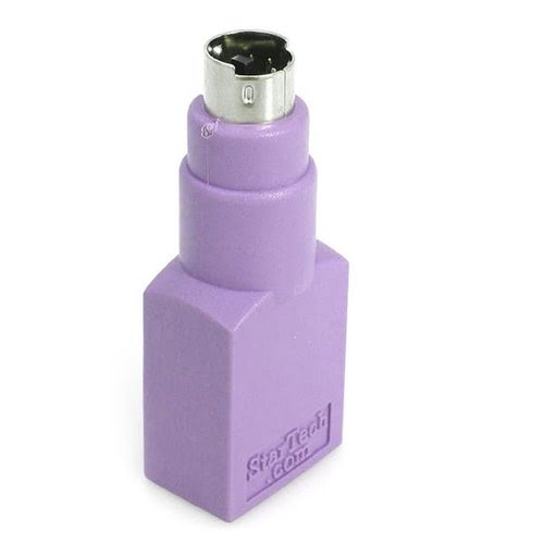 Adaptateur Clavier USB vers PS/2 - USB A Femelle - PS/2 Mâle Violet - Achat / Vente sur grosbill-pro.com - 0