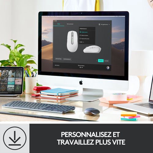 MX Anywhere 3 Rose - Achat / Vente sur grosbill-pro.com - 8