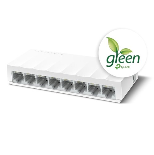 8-Port 10/100Mbps Desktop Switch - Achat / Vente sur grosbill-pro.com - 1