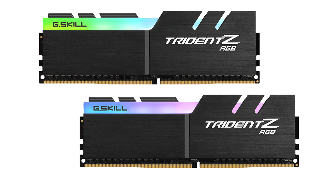 G.Skill Trident Z RGB 32Go (2x16Go) DDR4 4266MHz - Mémoire PC G.Skill sur grosbill-pro.com - 1