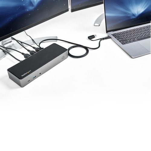 Hybrid USB-C USB-A Dock - Triple 4K 60Hz - Achat / Vente sur grosbill-pro.com - 13