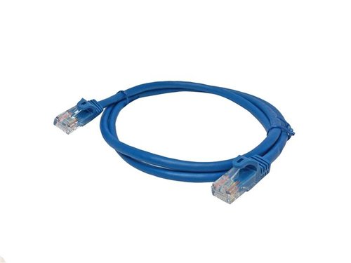 1m Blue Snagless UTP Cat5e Patch Cable - Achat / Vente sur grosbill-pro.com - 2