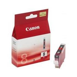 Cartouche CLI 8R Rouge - 0626B001 pour imprimante Jet d'encre Canon - 0