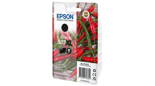 Ink/503XL Chillies 9.2ml BK - Achat / Vente sur grosbill-pro.com - 1