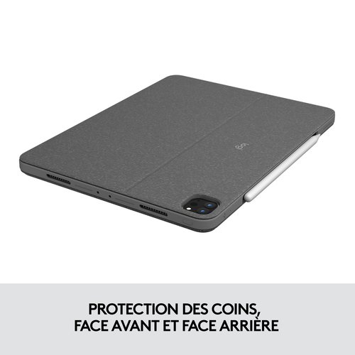 Combo Touch for iPad Pro 11-inch (1st, 2nd, and 3rd generation) Gris - Achat / Vente sur grosbill-pro.com - 2