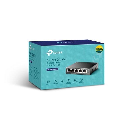 5-Port GB Desktop Switch 4-Port PoE+ - Achat / Vente sur grosbill-pro.com - 2