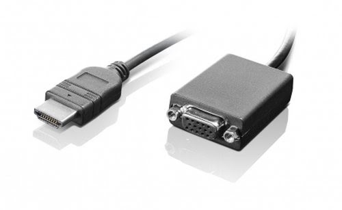 Lenovo HDMI to VGA Monitor Cable - Achat / Vente sur grosbill-pro.com - 1
