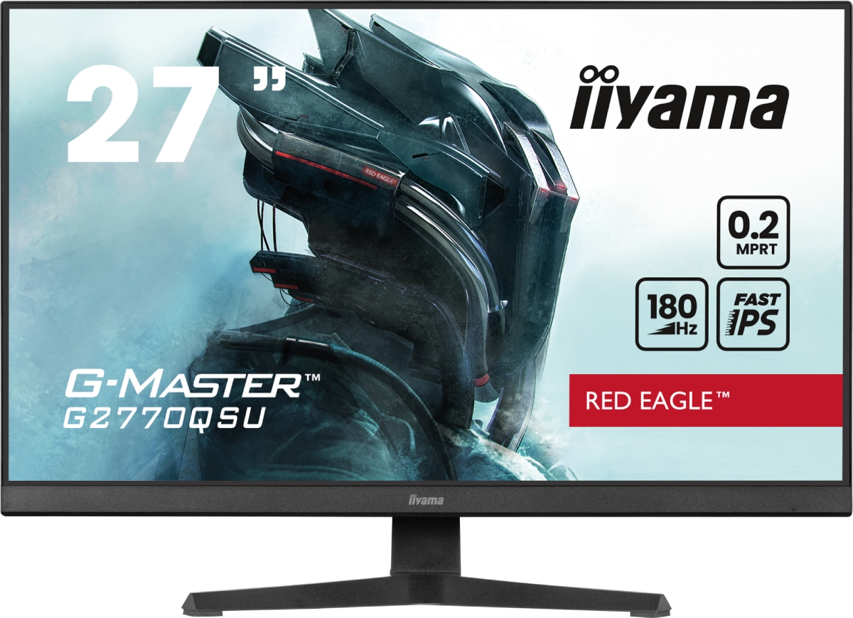 Iiyama 27"  G2770QSU-B6 - Ecran PC Iiyama - grosbill-pro.com - 0