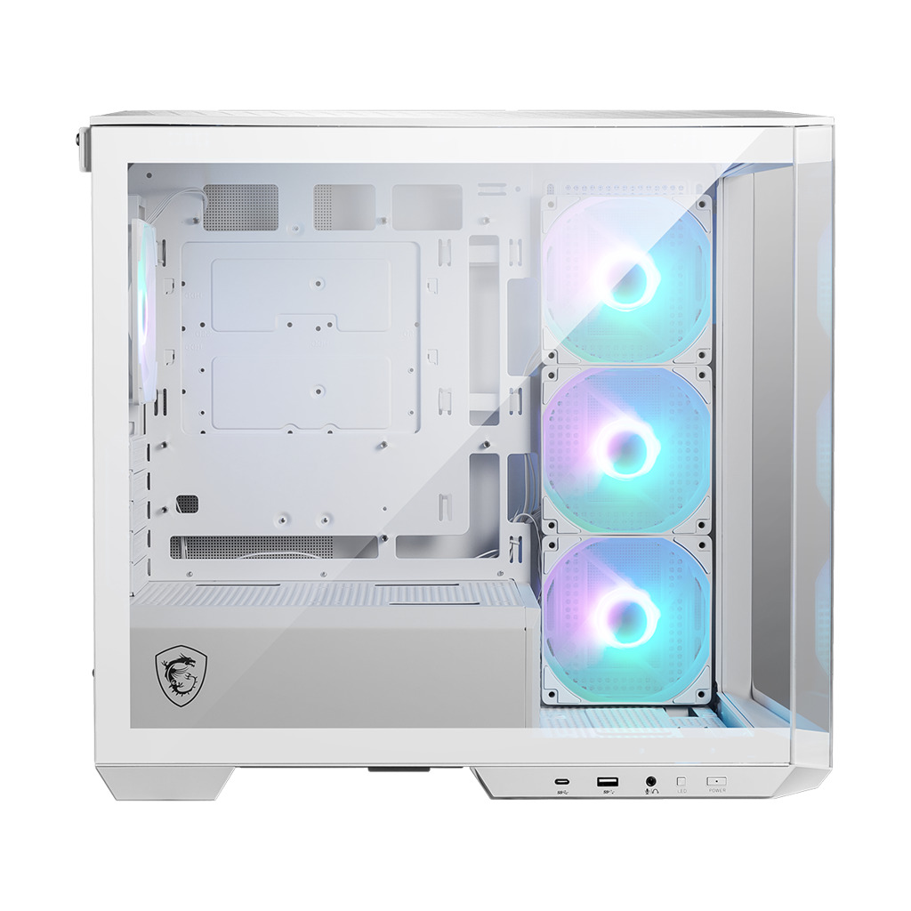 MSI MAG PANO M100R PZ WHITE Blanc - Boîtier PC MSI - grosbill-pro.com - 1