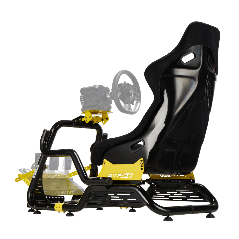 OPLITE GTR S8 Elite Force - Jaune (OP-GTR-EFY(S8)) - Achat / Vente Chassis Simracing sur grosbill-pro.com - 3