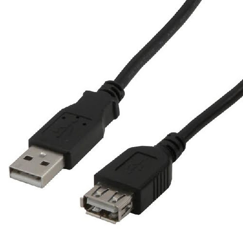 USB 2.0 extension cable 3M - Achat / Vente sur grosbill-pro.com - 0