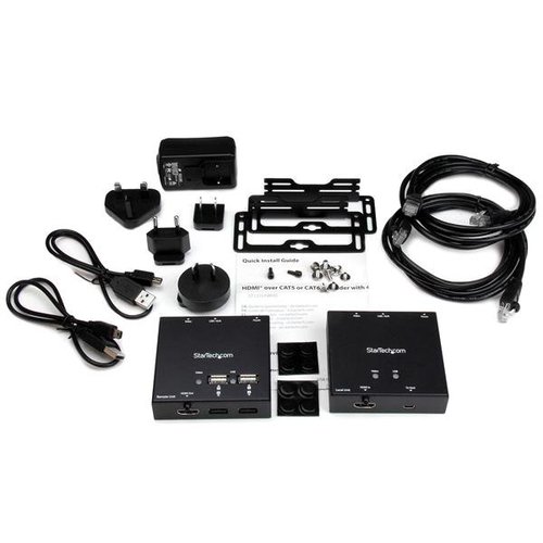 HDMI over CAT6 Extender with USB - 50.2m - Achat / Vente sur grosbill-pro.com - 4