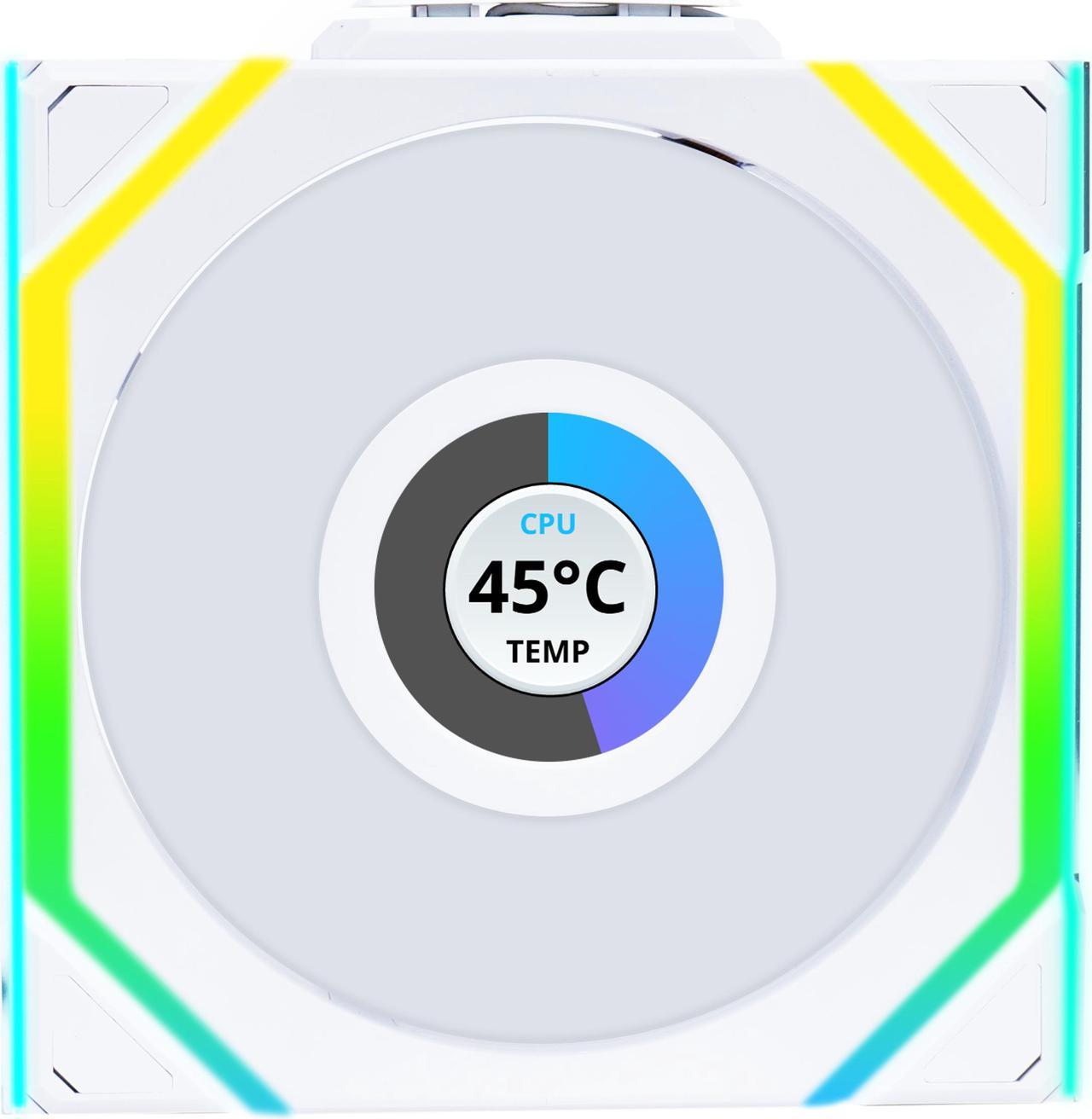 Lian-Li UNI FAN SL LCD ARGB PWM 120mm - Ventilateur boîtier - 0