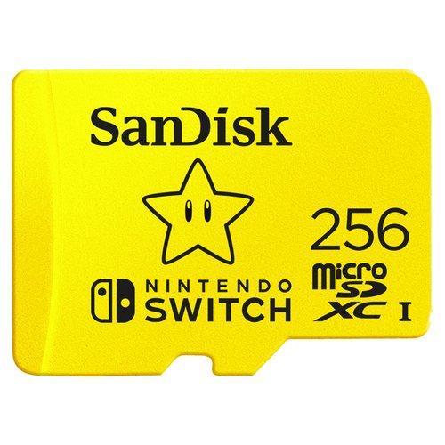 MicroSDXC UHS-I card NintendoSwitch 256G - Achat / Vente sur grosbill-pro.com - 0