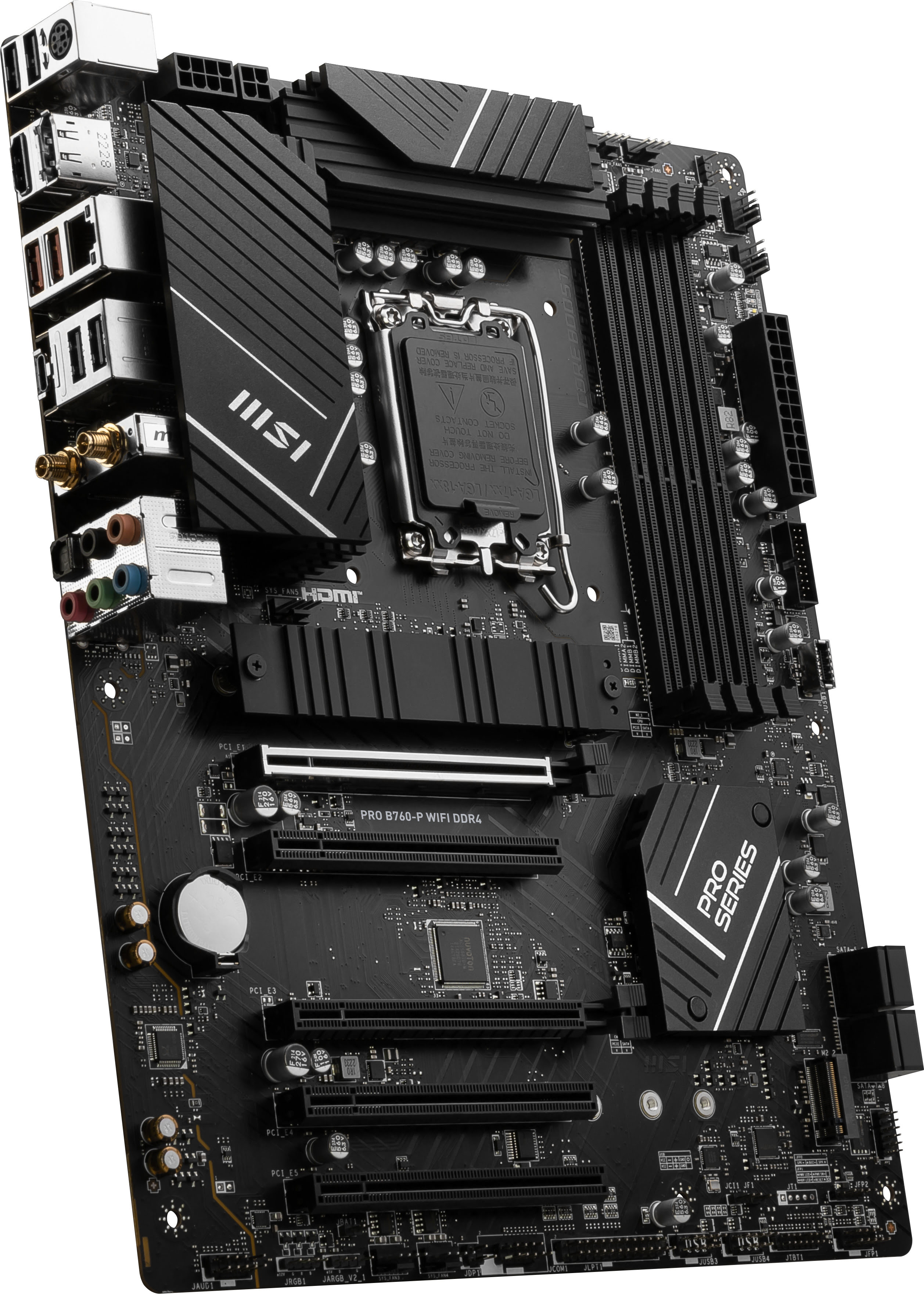 MSI PRO B760-P WIFI DDR4 ATX  - Carte mère MSI - grosbill-pro.com - 1