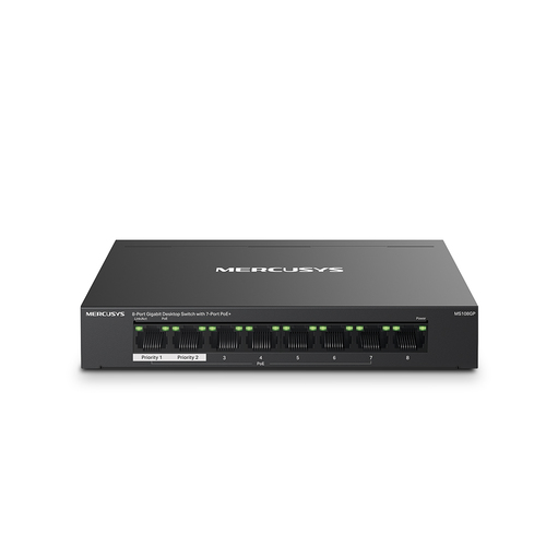 Switch Mercusys 8-Port Gigabit MS108GP - grosbill-pro.com - 1