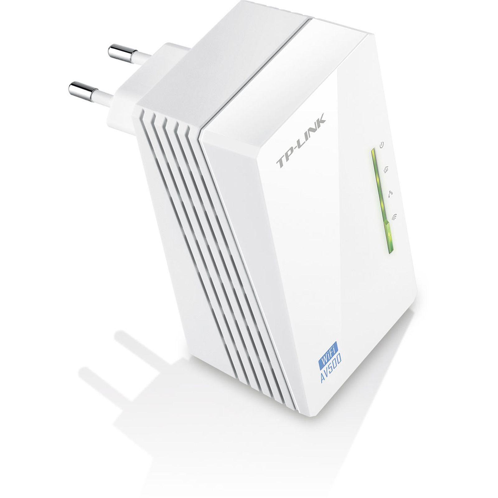 TP-Link TL-WPA4220 WiFi Extender CPL 500Mbps/WiFi 300Mbps - Adaptateur CPL - 4