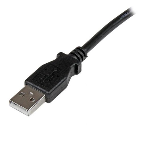 3m USB 2.0 A to Left Angle B Cable M/M - Achat / Vente sur grosbill-pro.com - 1