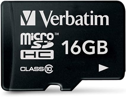 Verbatim Carte mémoire flash - 16Go - Class 10 - Micro SDHC - 1