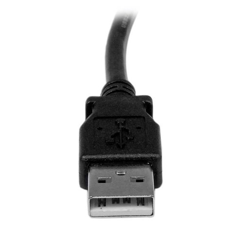 3m USB 2.0 A to Right Angle B Cable M/M - Achat / Vente sur grosbill-pro.com - 2