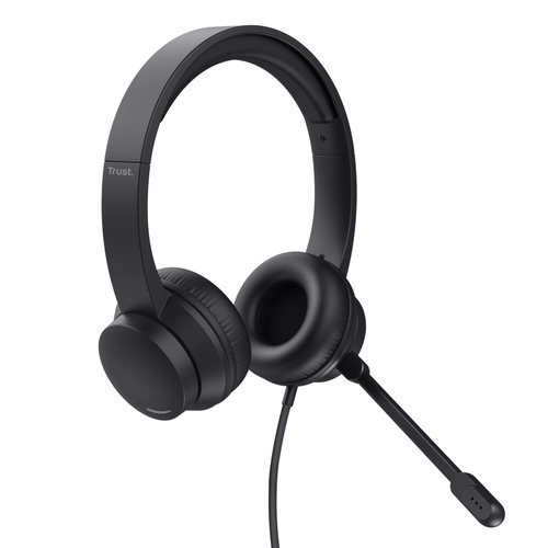 Trust AYDA Stereo Noir - Micro-casque - grosbill-pro.com - 1