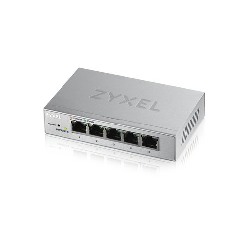 Grosbill Switch Zyxel GS1200-5 - 5 (ports)/10/100/1000/Sans POE/Manageable