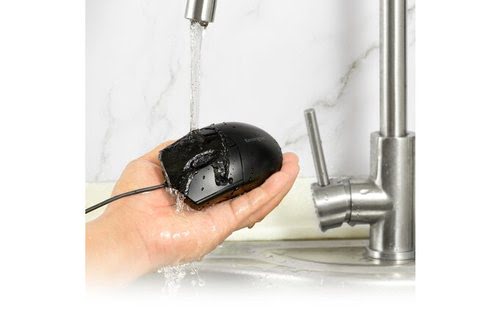  Pro Fit Washable Mouse Wired (K70315WW) - Achat / Vente sur grosbill-pro.com - 1