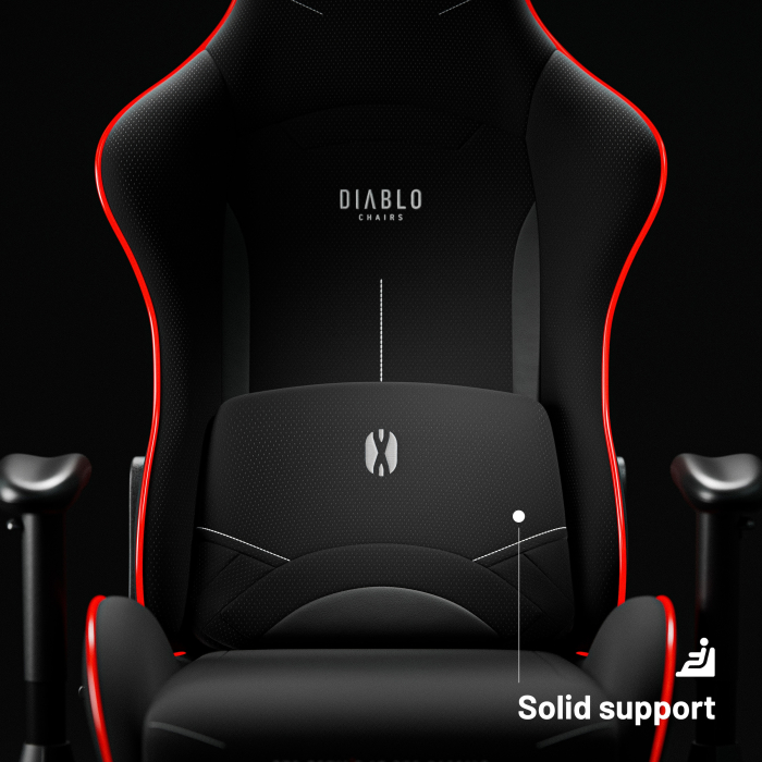 Diablo Chairs  X-Starter LED Noir - Siège PC Gamer - grosbill-pro.com - 4