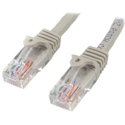 7m Gray Snagless Cat5e Patch Cable - Achat / Vente sur grosbill-pro.com - 0