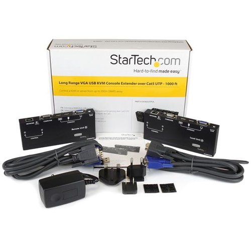 USB VGA KVM Console Extender over Cat5 - Achat / Vente sur grosbill-pro.com - 3