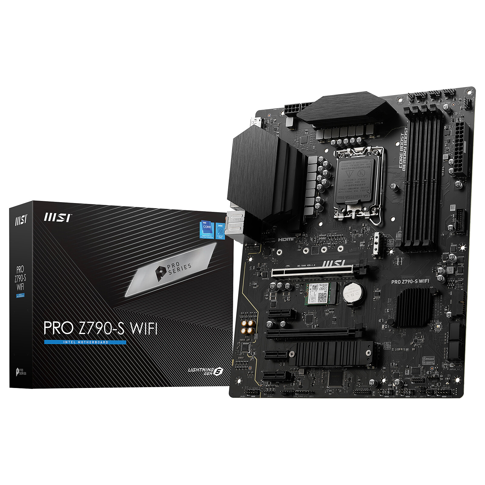 MSI PRO Z790-S WIFI ATX  - Carte mère MSI - grosbill-pro.com - 0