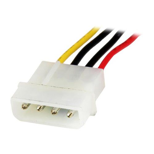 12in Molex LP4 Power Extension Cable M/F - Achat / Vente sur grosbill-pro.com - 1