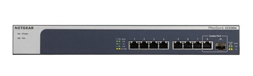Grosbill Switch Netgear XS508M - 7 (ports)/10 Gigabit/Non manageable/1