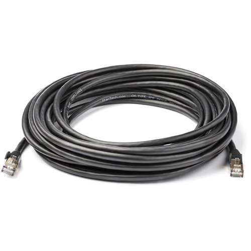 Cable - Black CAT6a Ethernet Cable 10m - Achat / Vente sur grosbill-pro.com - 2