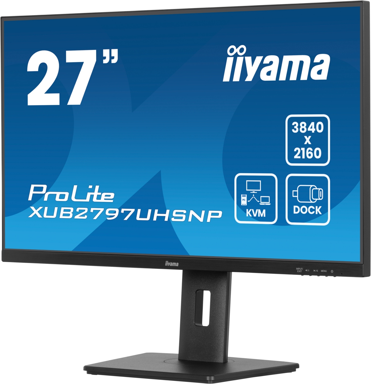 Iiyama 27"  XUB2797UHSNP-B1 - Ecran PC Iiyama - grosbill-pro.com - 3