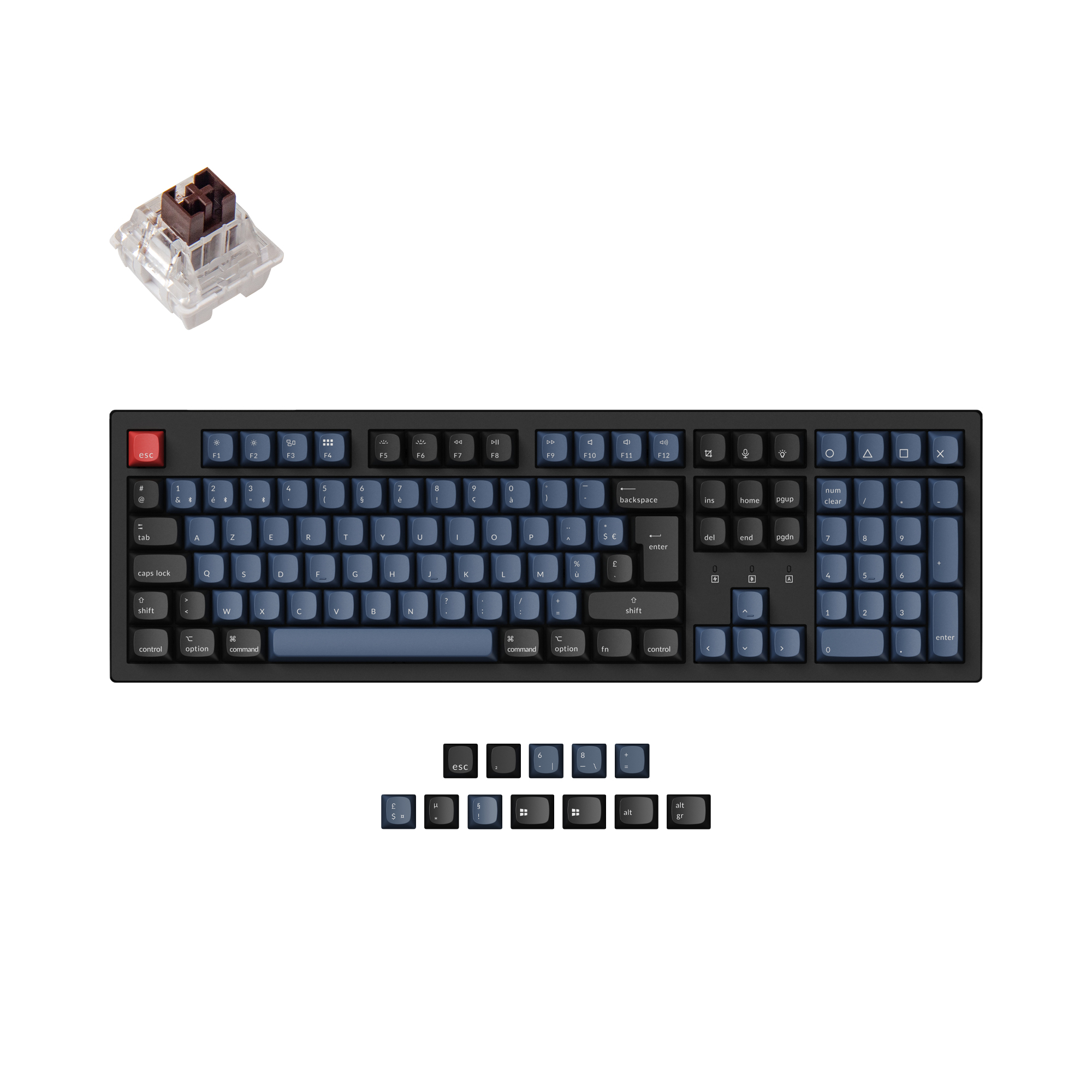 Keychron K10 PRO QMK RGB - Clavier PC Keychron - grosbill-pro.com - 0