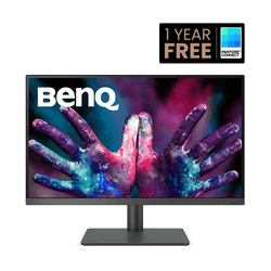 Grosbill Ecran PC BenQ PD2705U 27" 4K/60Hz/IPS/5ms/USB-C/HDR/HP/Rec709