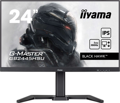 Iiyama 24"  GB2445HSU-B2 - Ecran PC Iiyama - grosbill-pro.com - 0