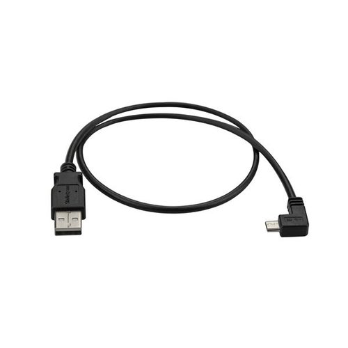 Cable Micro USB Right Angle 24AWG - 0.5m - Achat / Vente sur grosbill-pro.com - 2