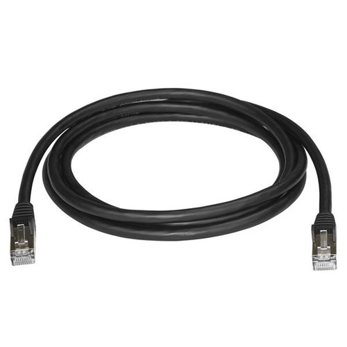 2m Black Cat6a Ethernet Cable - STP - Achat / Vente sur grosbill-pro.com - 1
