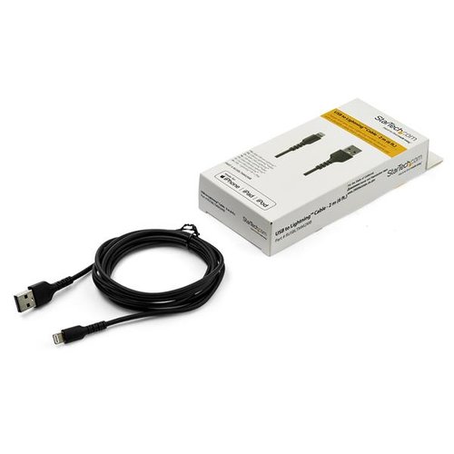 Cable USB to Lightning MFi Certified 2m - Achat / Vente sur grosbill-pro.com - 5