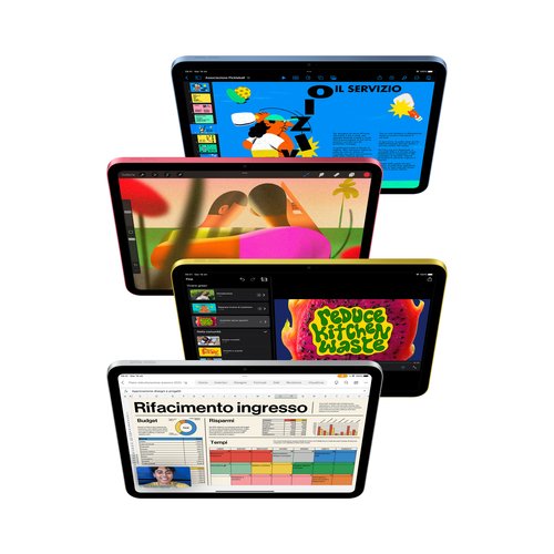 Apple iPad (2022) 64 Go Wi-Fi Jaune - Tablette tactile Apple - 2