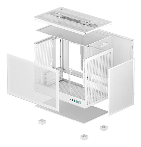 Deepcool CH160 mT/Sans Alim/Mini-ITX Blanc - Boîtier PC Deepcool - 3