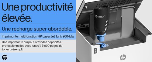 LASERJET TANK MFP 2604DW PRNTR (381V0A#B19) - Achat / Vente sur grosbill-pro.com - 20