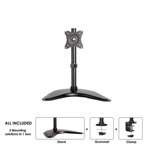 Desk Mount 10-30" Tilt/Rotate/Swivel BLK - Achat / Vente sur grosbill-pro.com - 1