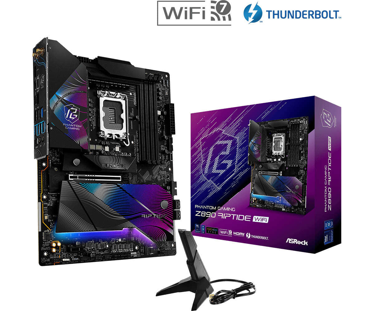 ASRock Z890 RIPTIDE WIFI ATX  - Carte mère ASRock - grosbill-pro.com - 0