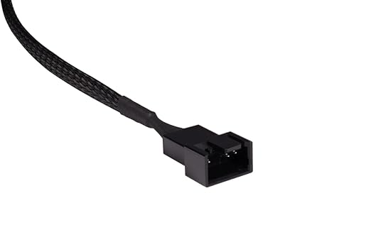 Splitter PWM 2x 4 Pin - 15 cm Noir  - Connectique PC - grosbill-pro.com - 1