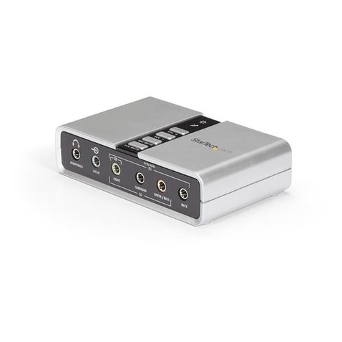 USB Audio Adapter External Sound Card - Achat / Vente sur grosbill-pro.com - 0